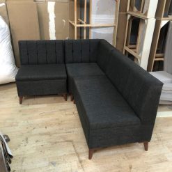 Yarma Model Sandıklı Mutfak Köşe Takımı Keten Kumaş - Görsel 3
