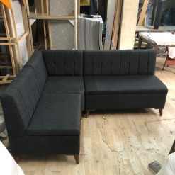 Yarma Model Sandıklı Mutfak Köşe Takımı Keten Kumaş - Görsel 4