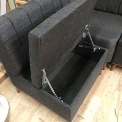 Yarma Model Sandıklı Mutfak Köşe Takımı Keten Kumaş - Görsel 5