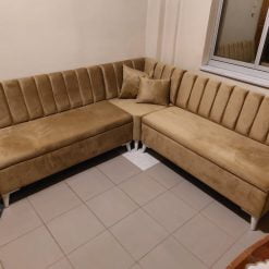 Alternative view of Modern Mutfak Köşe Takımı (Babyface Kumaş - D4008)