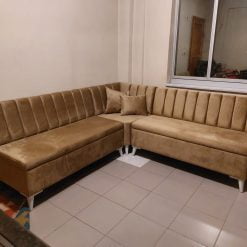 Modern Mutfak Köşe Takımı (Babyface Kumaş - D4008)